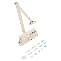 NOTEDO Доводчик дверной  DC-060 BEIGE до 60 кг бежевый (10)