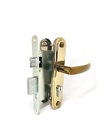 Омега Д-град ЗВ7.02 золото-лак м/о 55 Замок врезной с/руч (10) Омега Д-град ЗВ7.02 золото-лак м/о 55 Замок врезной с/руч (10)