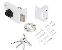 Омега Д-град ЗН 1 белый Замок накладной (30)