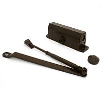 NOTEDO Доводчик дверной DC-120 легкий характер BROWN до 140 кг корич. (10) NOTEDO Доводчик дверной DC-120 легкий характер BROWN до 140 кг корич. (10)