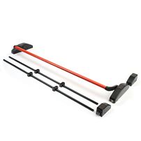 Апекс PB-1700-С-Panic-BL/Red ручка-штанга с тягами вторая створка (6)