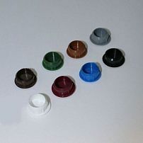 ДФ Заглушка D 16 мм черная (1000,10!!!) ДФ Заглушка D 16 мм черная (1000,10!!!)