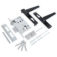 Птимаш ЗВ4-3.01 черный Замок врезной с/руч (10) Птимаш ЗВ4-3.01 черный Замок врезной с/руч (10)