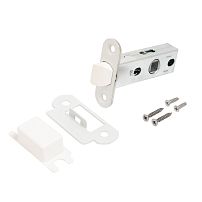 АЛЛЮР АРТ L45-8-PR18 W матовый белый пластик овал.торц.планка18мм б/ручек Защёлка (100) АЛЛЮР АРТ L45-8-PR18 W матовый белый пластик овал.торц.планка18мм б/ручек Защёлка (100)