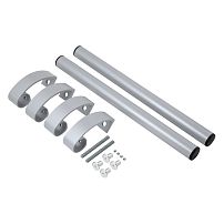 ЛДМ Ручка офисная АРД-02 (400 мм) 9006 серебро Ручка-скоба (16)