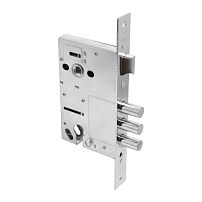 БУЛАТ ЗВ4-3(14).60.85.08 хром, без ручек, без ц/м, б/о. Корпус замка для металлических дверей (20) БУЛАТ ЗВ4-3(14).60.85.08 хром, без ручек, без ц/м, б/о. Корпус замка для металлических дверей (20)