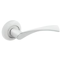 АЛЛЮР АРТ "ОСКАР" W/CP (13112) белая/хром С НАКЛАДКОЙ Комплект ручек (20)