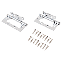 АЛЛЮР 100х75 2BB CP КОРОБКА 2,5мм хром Петля накладная без врезки 2 шт (50,10) АЛЛЮР 100х75 2BB CP КОРОБКА 2,5мм хром Петля накладная без врезки 2 шт (50,10)