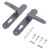 Птимаш HP09 серебро м/о 68мм для кит.мет.дверей Ручки на планке (10) Птимаш HP09 серебро м/о 68мм для кит.мет.дверей Ручки на планке (10)