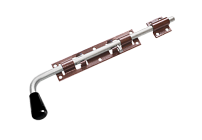 Засов Домарт гаражный ЗГ-400 мод.2 медь антик. d-16мм (5)