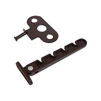 Ограничитель открывания окна (гребенка) корич. (100,10!!!) НОВИНКА Ограничитель открывания окна (гребенка) корич. (100,10!!!) НОВИНКА