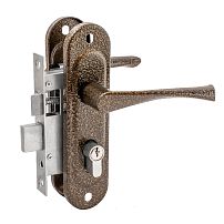 Д-град Зенит ЗВ4-50.01 бронза Замок врезной с/руч (15) Д-град Зенит ЗВ4-50.01 бронза Замок врезной с/руч (15)