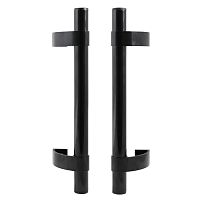 ЛДМ Ручка офисная АРД-02 (400 мм) 9005 черный Ручка-скоба (16)