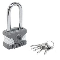 БУЛАТ ВС 0150-01 ПЛ стальной 5кл. d=9мм Замок навесной (36,6) БУЛАТ ВС 0150-01 ПЛ стальной 5кл. d=9мм Замок навесной (36,6)