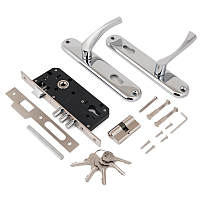 Апекс 2223/60-CR хром м/о 85 Замок врезной с/руч (10) Апекс 2223/60-CR хром м/о 85 Замок врезной с/руч (10)