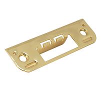 Ответная планка АЛЛЮР 045 PB золото для финских  дверей (250,50)