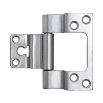 Киров Секрет ПНН 80 хром эффект Петля для финских дверей с притвором (40) Киров Секрет ПНН 80 хром эффект Петля для финских дверей с притвором (40)