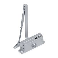 NOTEDO Доводчик дверной  DC-070-I GRAY до 70 кг серебро (10)