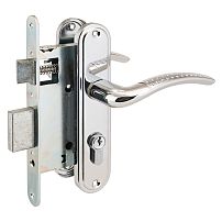 АЛЛЮР  ЗВ 4-132 CP хром Замок врезной с/руч (20)