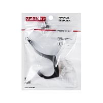 StahlBuro 603 BL матовый черный ЕВРОПАКЕТ крючок-вешалка (360,60)