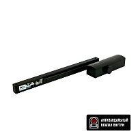 БУЛАТ Доводчик дверной PROFI (ПРОФИ) ДД 802/3 AH-B (40-80 кг) черный, морозостойкий со скольз.тягой