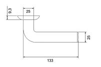 PUERTO AL 510-08 BIG SN/NP мат.никель/никель Комплект ручек (20) PUERTO AL 510-08 BIG SN/NP мат.никель/никель Комплект ручек (20)