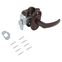 Омега Д-град ЗЩ2.06 коричневый Эконом Защелка дверная (30) Омега Д-град ЗЩ2.06 коричневый Эконом Защелка дверная (30)