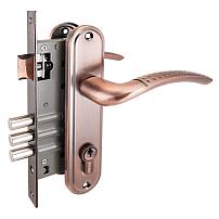 АЛЛЮР 132/3 AC ст.медь Замок врезной с/руч  (12)