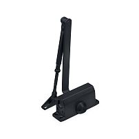 NOTEDO Доводчик дверной  DC-030 BLACK до 35 кг черный (10)