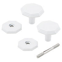 Реж РДК -118-Бел. Ручка-кнопка (60) Реж РДК -118-Бел. Ручка-кнопка (60)