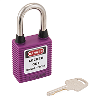 BD-G08DPS Purple A замок навесной 