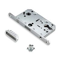 Рязань ЗЩЦМ-85 хром без ЦМ 81677 м/о 85 мм замок межкомнатный (30) 