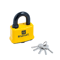 БУЛАТ ВС 0365 всепогодный 5кл. d=13мм Замок навесной (24,6) БУЛАТ ВС 0365 всепогодный 5кл. d=13мм Замок навесной (24,6)