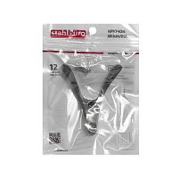 StahlBuro 206 BL матовый черный ЕВРОПАКЕТ крючок-вешалка (360,60) StahlBuro 206 BL матовый черный ЕВРОПАКЕТ крючок-вешалка (360,60)