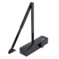 БУЛАТ Доводчик дверной PROFI ДД 812/5 С-B (25-120 кг) черный (10) 
