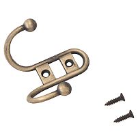 СТАНДАРТ 208 B AB ст.бронза ЕВРОПАКЕТ крючок-вешалка (480,60) СТАНДАРТ 208 B AB ст.бронза ЕВРОПАКЕТ крючок-вешалка (480,60)