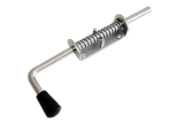 Засов Домарт пружинный  (110) 280мм  цинк d-13мм (10) 