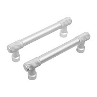 StahlBuro AP2307-96 2шт., W матовый белый хром. Ручка-скоба мебельная (20, 200) StahlBuro AP2307-96 2шт., W матовый белый хром. Ручка-скоба мебельная (20, 200)