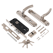 Апекс 2227/60-NI/NIS никель/сатин м/о 85 Замок врезной с/руч (10) Апекс 2227/60-NI/NIS никель/сатин м/о 85 Замок врезной с/руч (10)