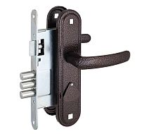 Омега Д-град ЗВ9.1-02 медь м/о 67 Замок врезной с/руч (10)