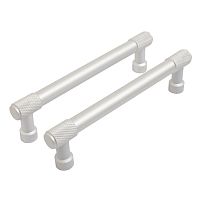 StahlBuro AP2307-128 2шт., W матовый белый хром. Ручка-скоба мебельная (15, 150) StahlBuro AP2307-128 2шт., W матовый белый хром. Ручка-скоба мебельная (15, 150)