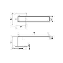 АЛЛЮР АРТ "ЛАНА" CP/коричневое дерево (862KOD) хром/кор.дер. ЗАЩИТ.ПЛЕНКА Комплект ручек (20)