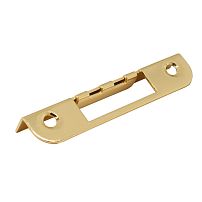 Ответная планка АЛЛЮР 068 PB золото для финских  дверей (250,50)