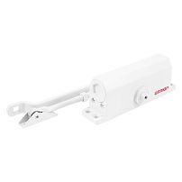 АЛЛЮР Доводчик дверной COMFORT ДД 188/3-5 A-W (до 130 кг) белый RAL9016 , морозостойкий (10)