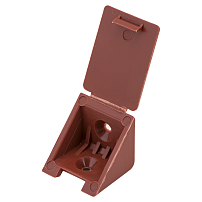 Soller уголок монтажный пластмассовый №8 орех тосканский (50!!!) 