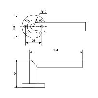СТАНДАРТ 0201 SS (35-70) INOX нержавеющая сталь Комплект ручек (40) СТАНДАРТ 0201 SS (35-70) INOX нержавеющая сталь Комплект ручек (40)