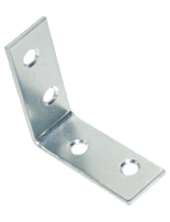 Уголок Кунгур крепежный 40х40*15*1.8  цинк (400,10!!!)