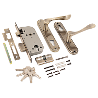 АЛЛЮР 127/1 AB ст.бронза Замок врезной с/руч (12) АЛЛЮР 127/1 AB ст.бронза Замок врезной с/руч (12)