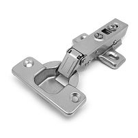 StahlBuro 1109 Clip-On (Клип-Он) 2шт., хром.Петля мебельная накладная с доводчиком (50)