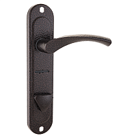 Эльбор  4.642 д/замка 1.06.42/1.06.40/1.05.41/1.05.42  лев.сув.антик медь "Капля"Комплект ручек(10)